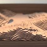 whistler blackcomb topographic wood map depth